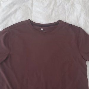 Men's all in motion brown athletic shirt size large